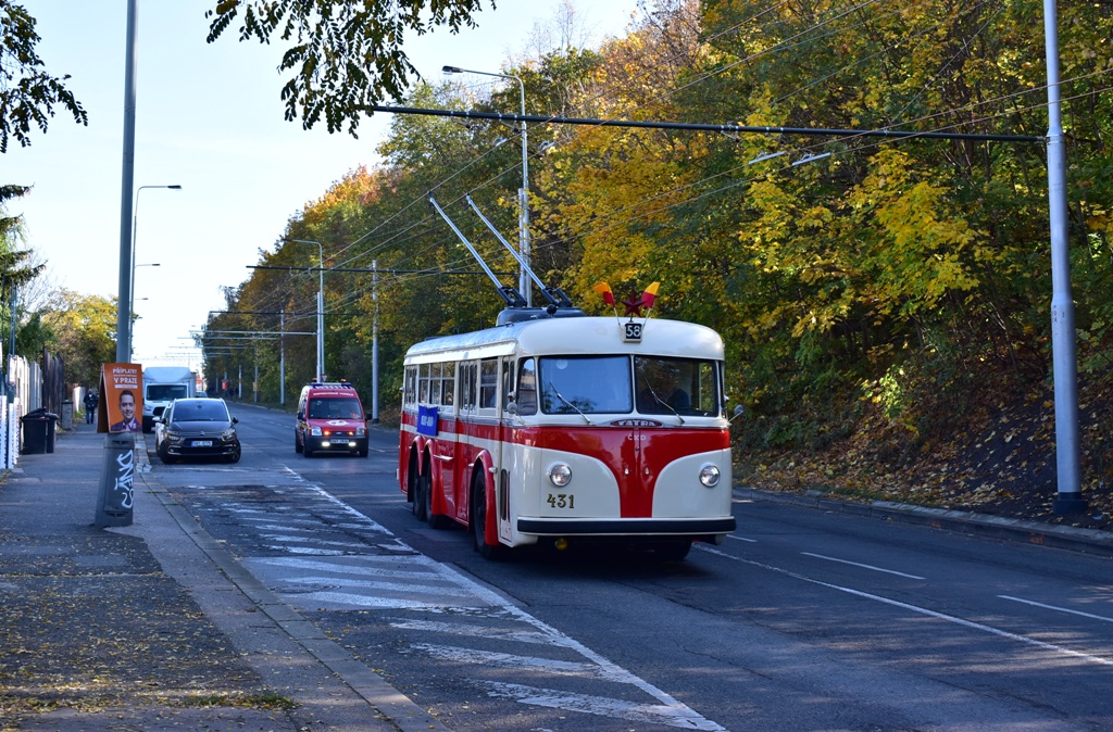 Прага, Tatra T400 III.B № 431