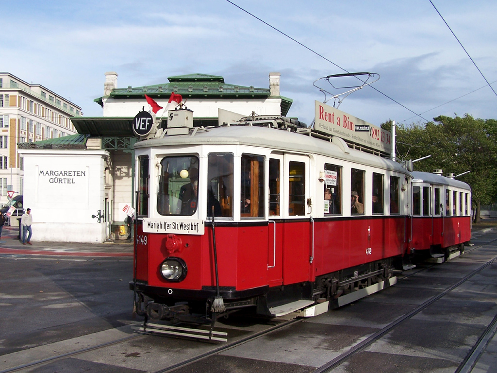 Вена, Simmering Type M № 4149; Вена — 125. юбилей Wiener Lokalbahnen