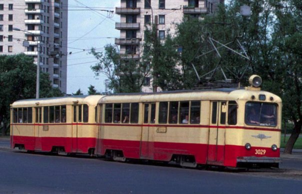Санкт-Петербург, ЛМ-49 № 3029; Санкт-Петербург — Исторические фотографии трамвайной инфраструктуры