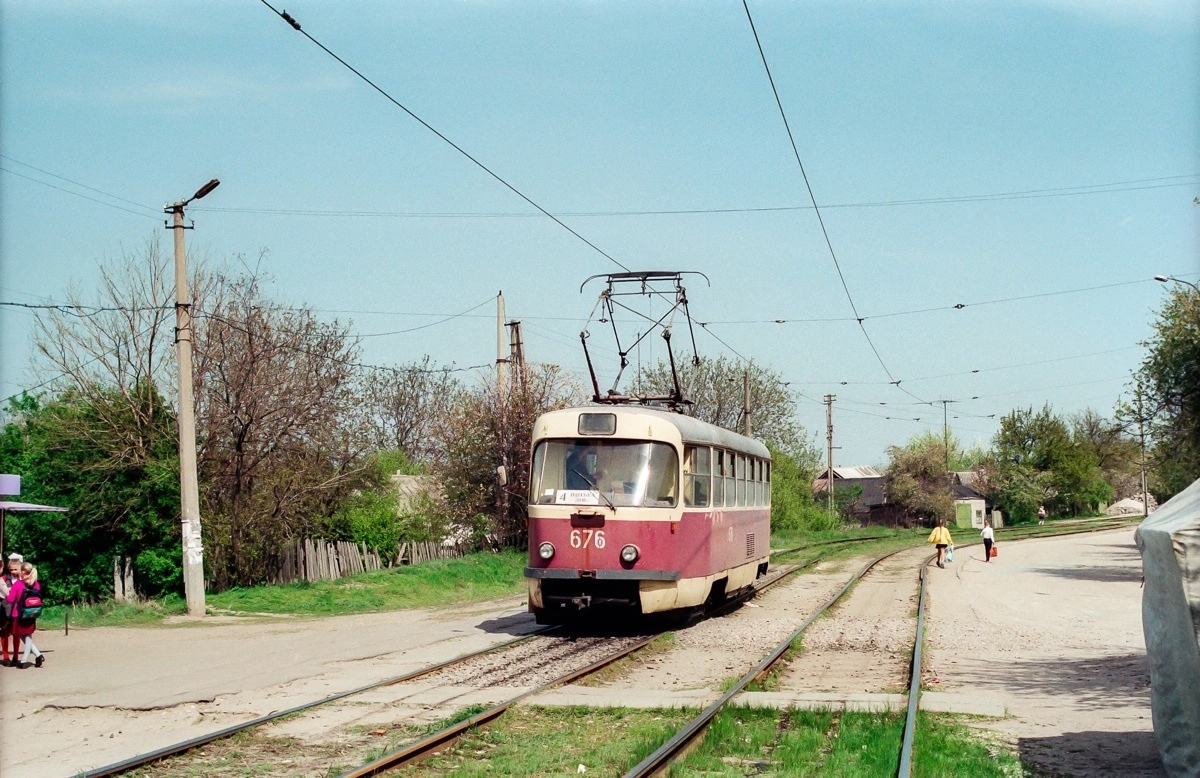 Каменское, Tatra T3SU № 676