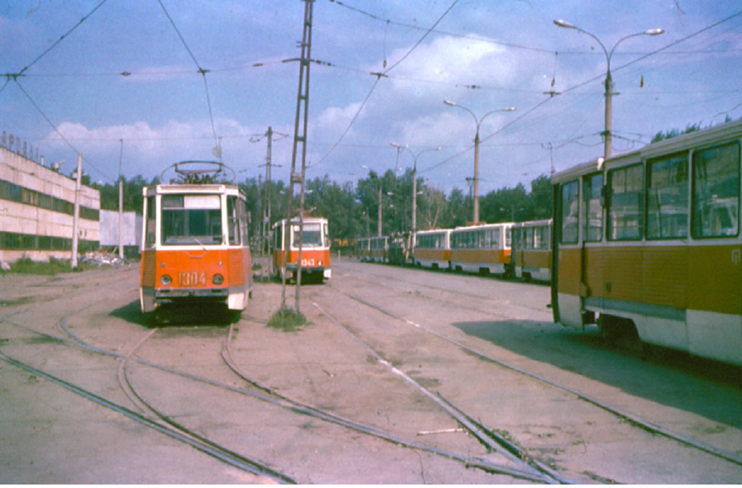 Челябинск, 71-605 (КТМ-5М3) № 1304; Челябинск — Исторические фотографии