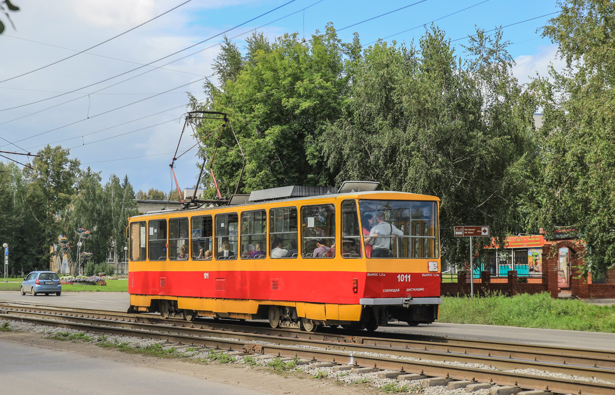 Барнаул, Tatra T6B5SU № 1011