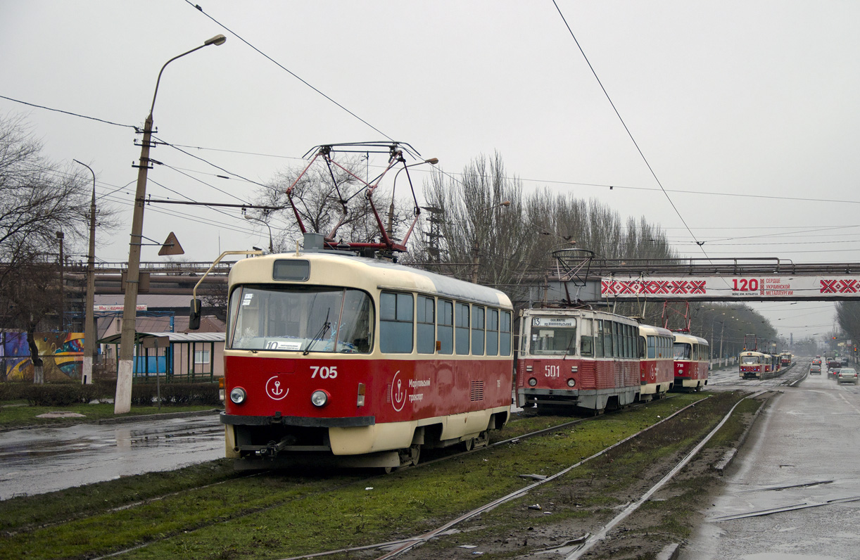 Мариуполь, Tatra T3SUCS № 705; Мариуполь — Происшествия