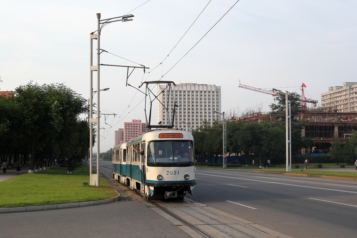 Пхеньян, Tatra T4D № 2031