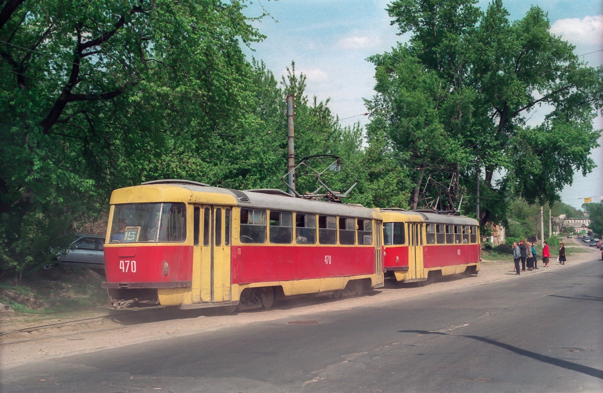 Харьков, Tatra T3SU (двухдверная) № 470; Харьков, Tatra T3SU (двухдверная) № 469