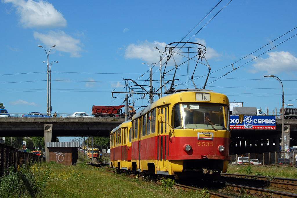Киев, Tatra T3SU № 5535