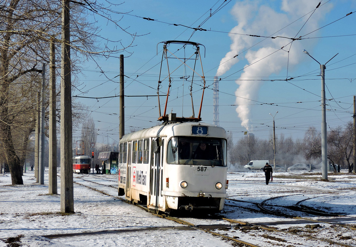 Харьков, Tatra T3SUCS № 587