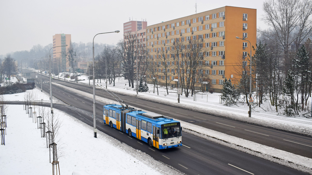 Острава, Škoda 15TrM № 3511; Острава — 10.2.2018 — (Прощальная) поездка с троллейбусами 14TrM 3261 и 15TrM 3511