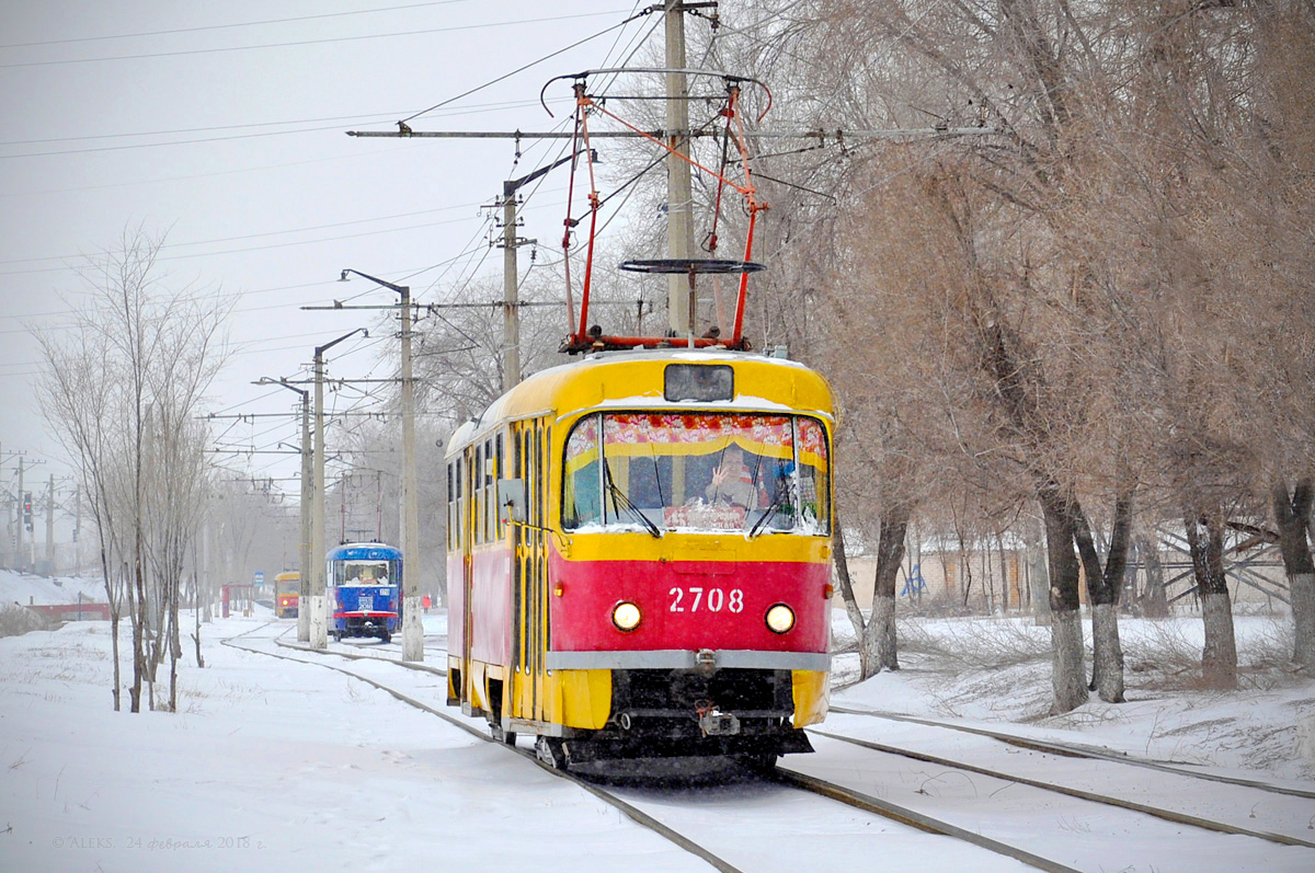 Волгоград, Tatra T3SU № 2708 Волгоград, Tatra T3SU № 2708