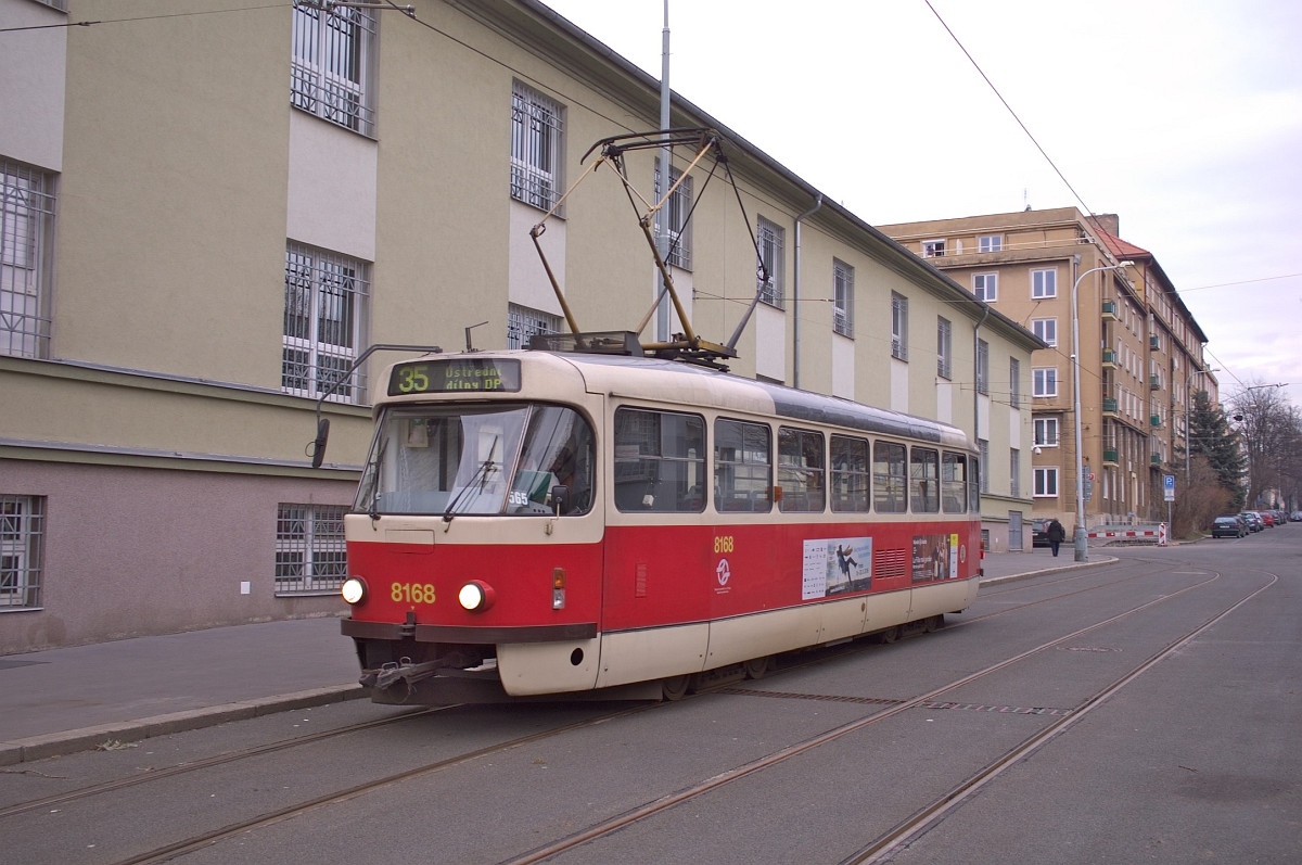 Прага, Tatra T3R.PV № 8168