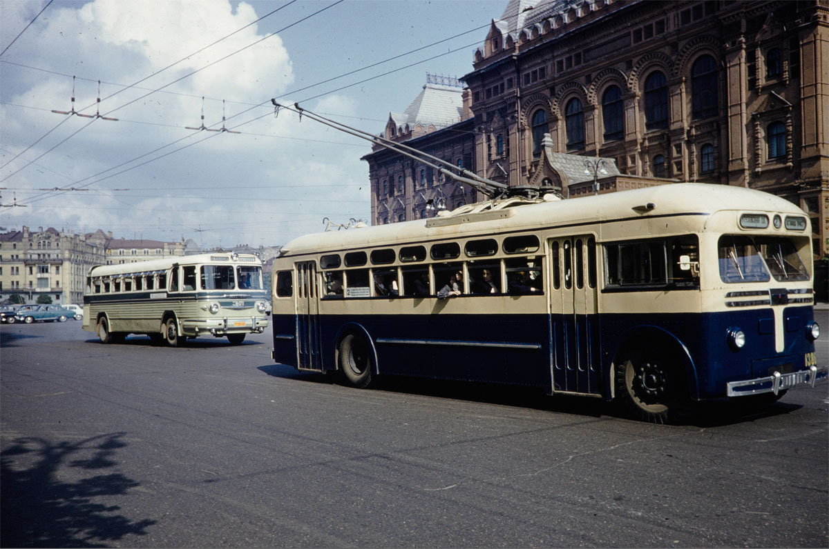 Москва, МТБ-82Д № 1386; Москва — Исторические фотографии — Трамвай и Троллейбус (1946-1991)