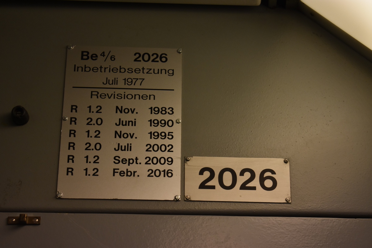 Цюрих, SWS/SWP/BBC Be 4/6 "Tram 2000" № 2026