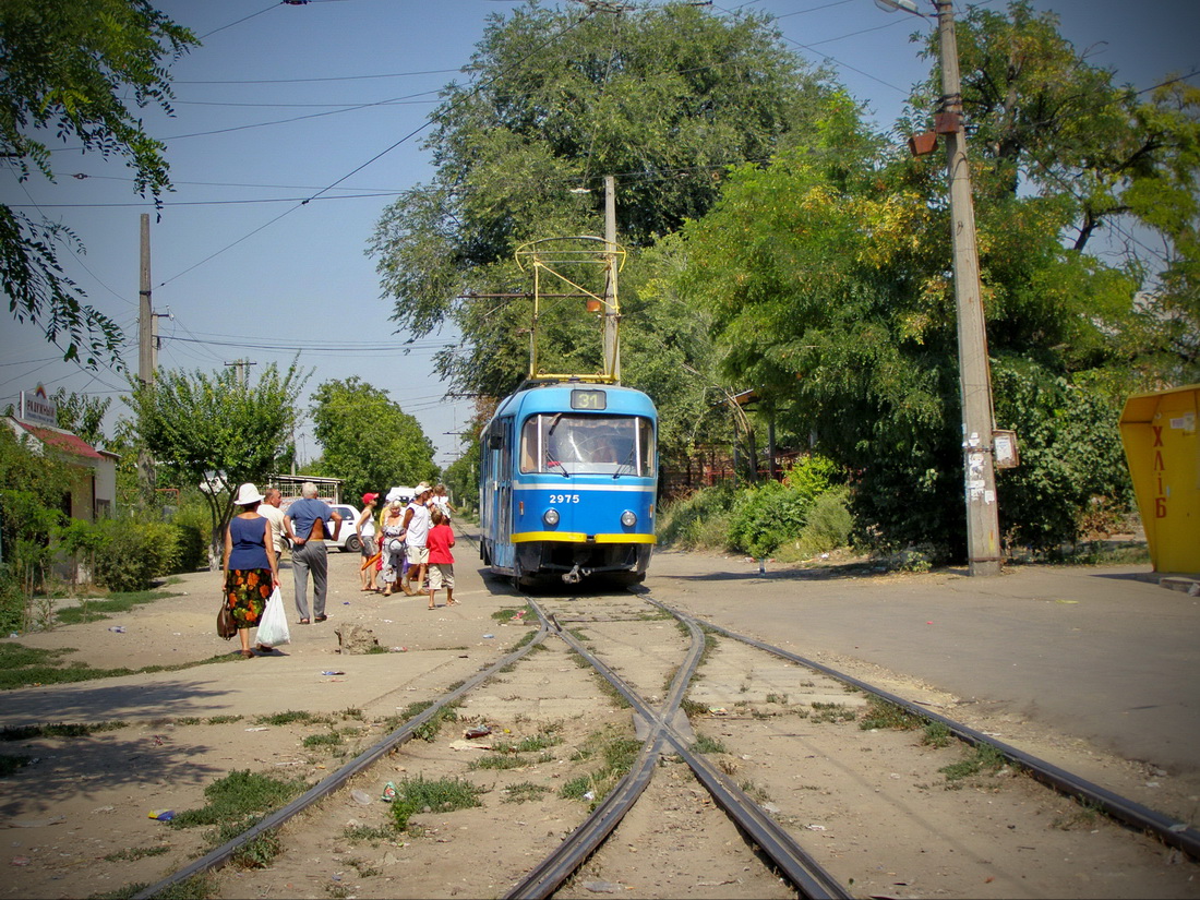 Одесса — Трамвайные линии: Вокзал → Люстдорф → Рыбный порт
