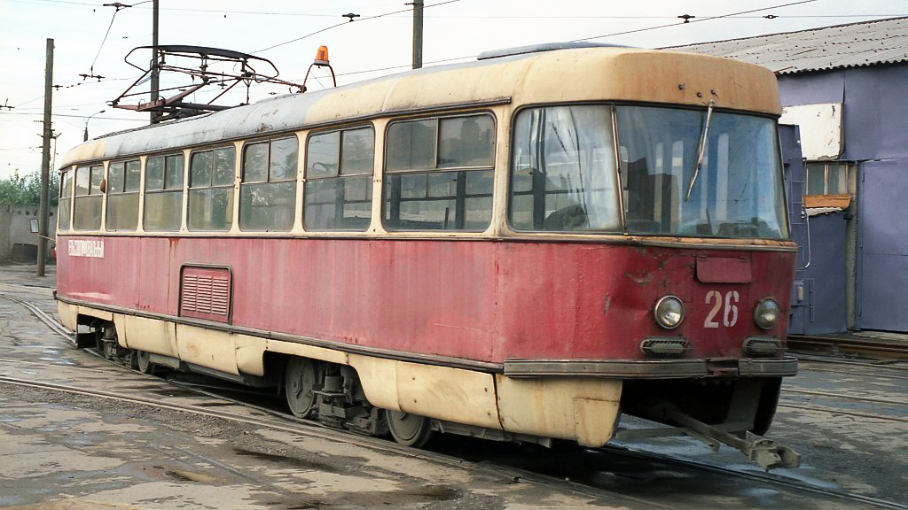 Ижевск, Tatra T3SU (двухдверная) № 26