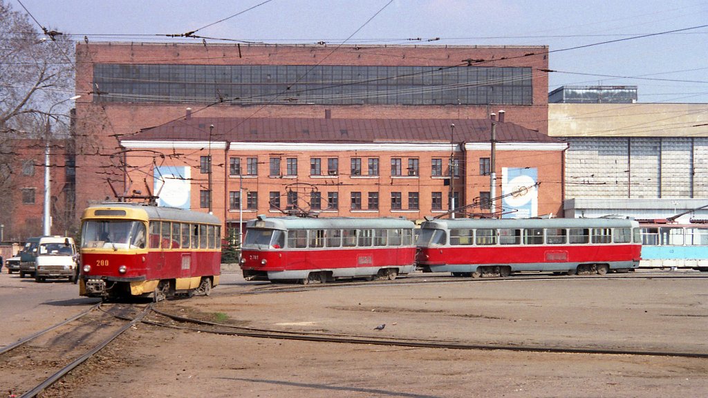 Воронеж, Tatra T4D № 200; Воронеж, Tatra T3SU № 278