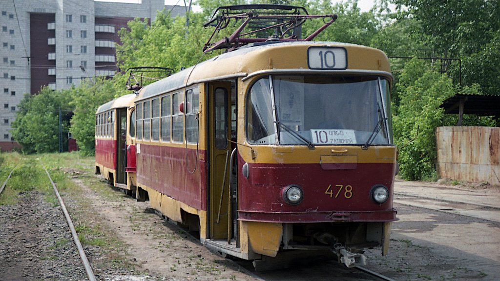 Екатеринбург, Tatra T3SU (двухдверная) № 478