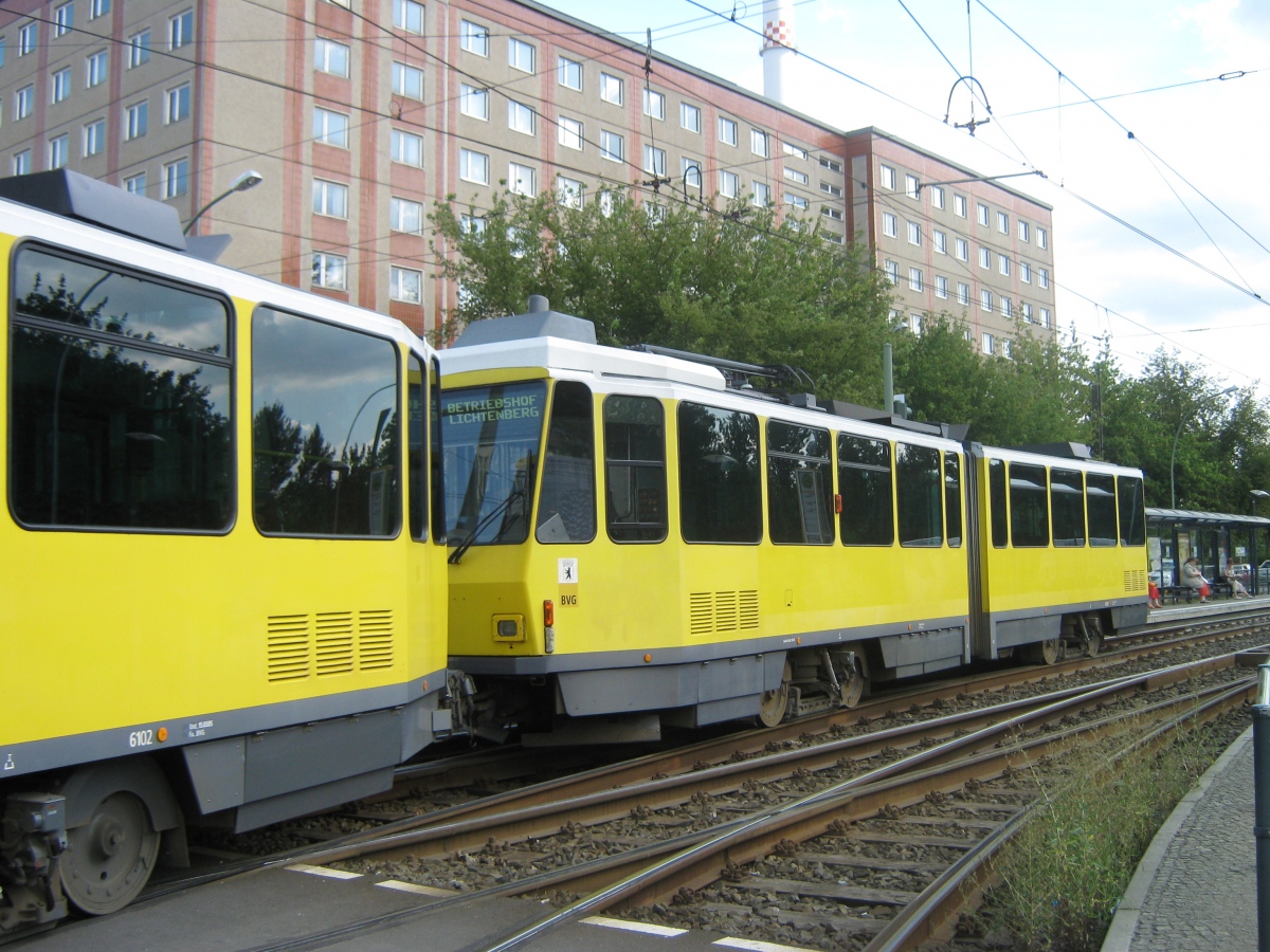 Берлин, Tatra KT4DM № 6124