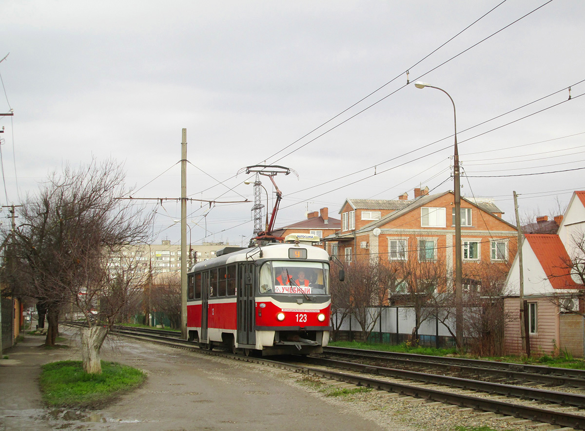 Краснодар, Tatra T3SU КВР ТМЗ № 123