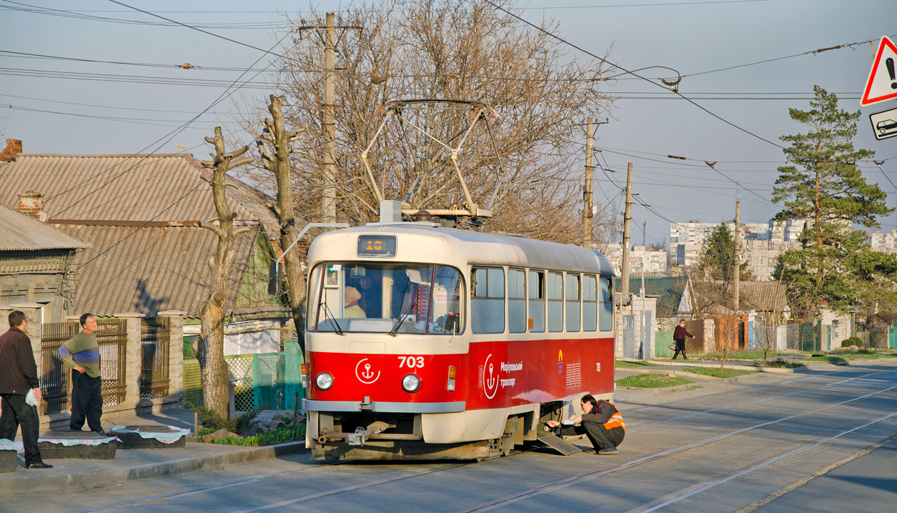 Мариуполь, Tatra T3SUCS № 703