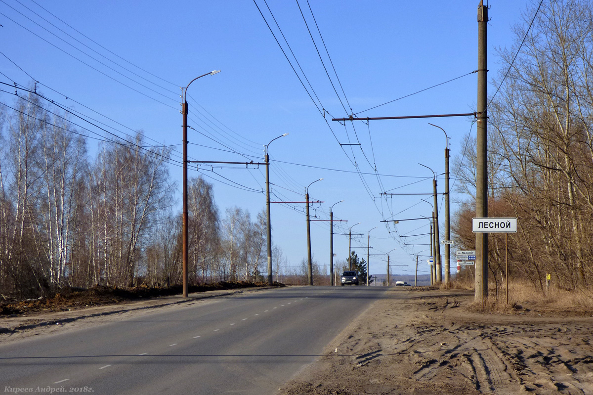 Орёл — Загородная троллейбусная линия на СПЗ; Орёл — Закрытые линии