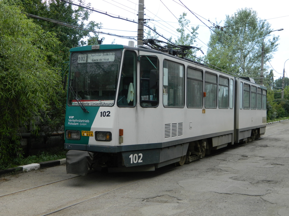 Плоешти, Tatra KT4DM № 102