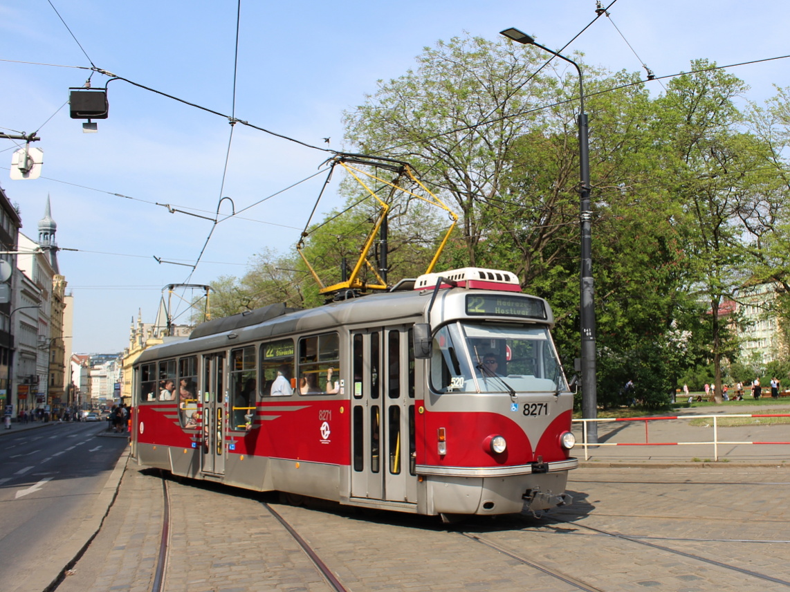 Прага, Tatra T3R.PLF № 8271