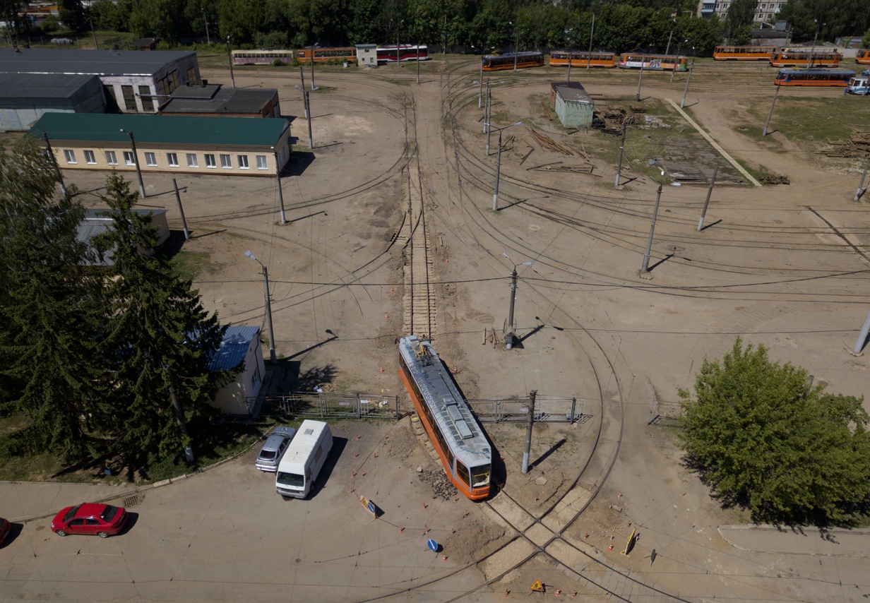 Смоленск — Трамвайное депо и служебные линии