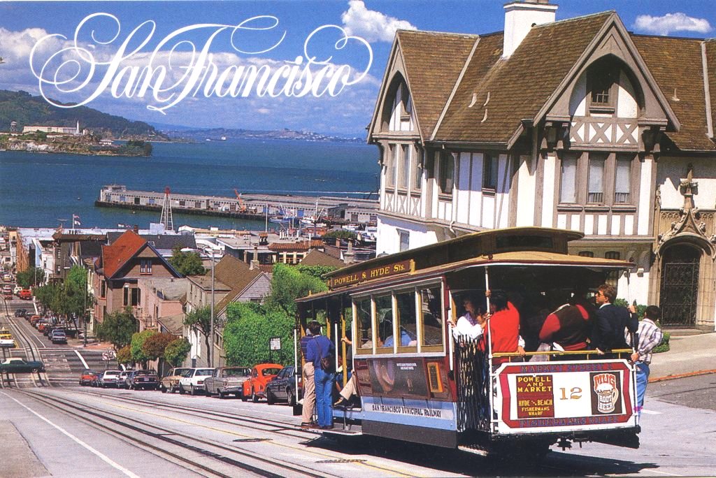 Сан-Франциско, область залива, Carter cable car № 12