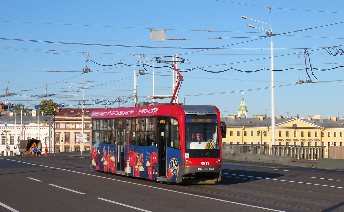 Санкт-Петербург, ЛМ-68М3 № 3511
