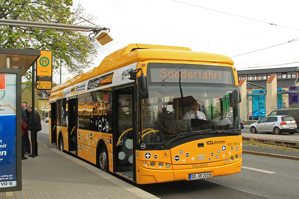 Дрезден, Solaris Urbino III 12 Electric № 463 100-4
