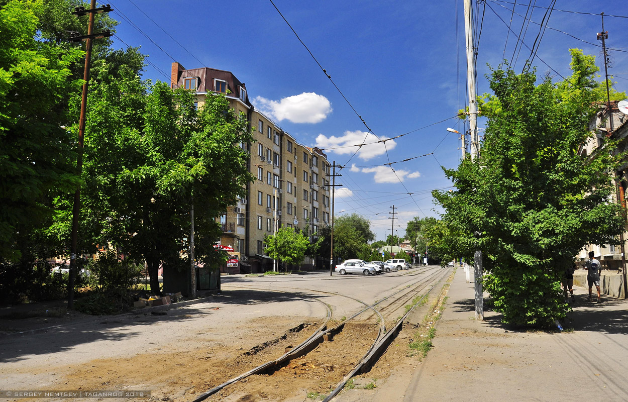 Таганрог — Ремонты; Таганрог — Трамвайные линии