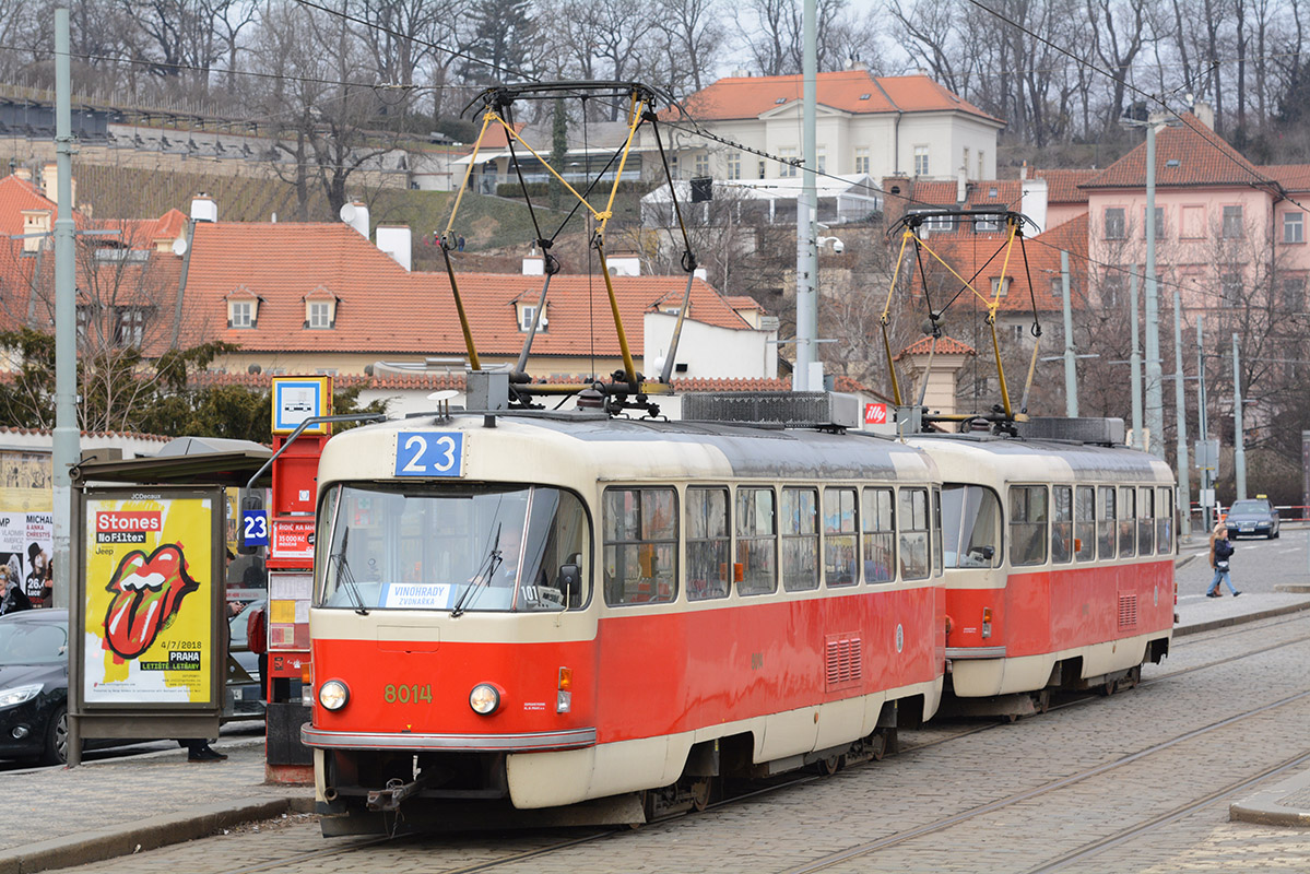 Прага, Tatra T3M № 8014