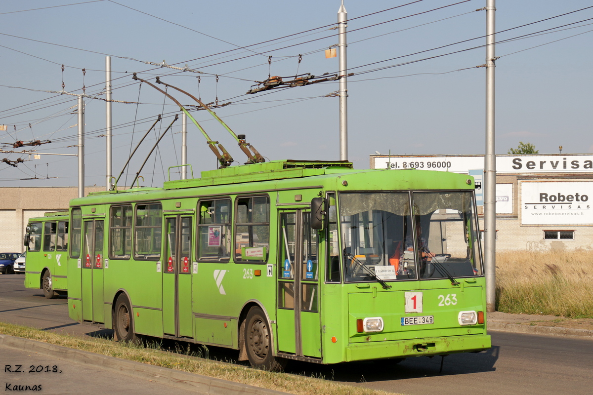 Каунас, Škoda 14Tr02/6 № 263