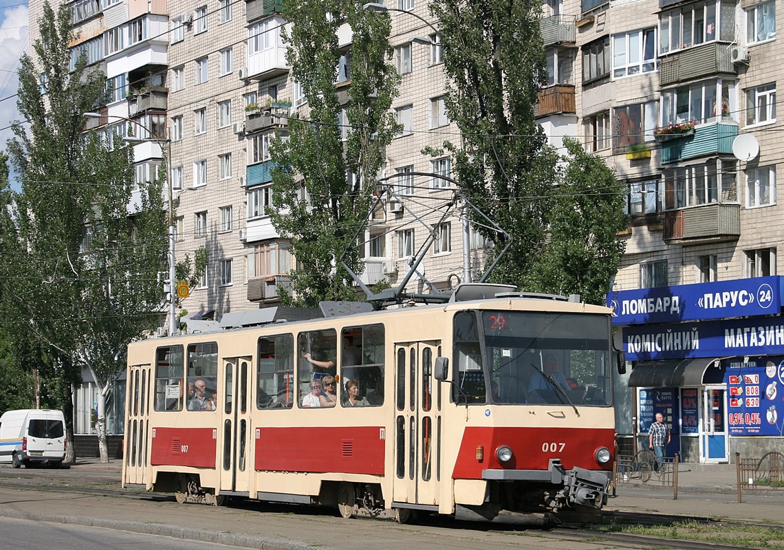 Киев, Tatra T6B5SU № 007