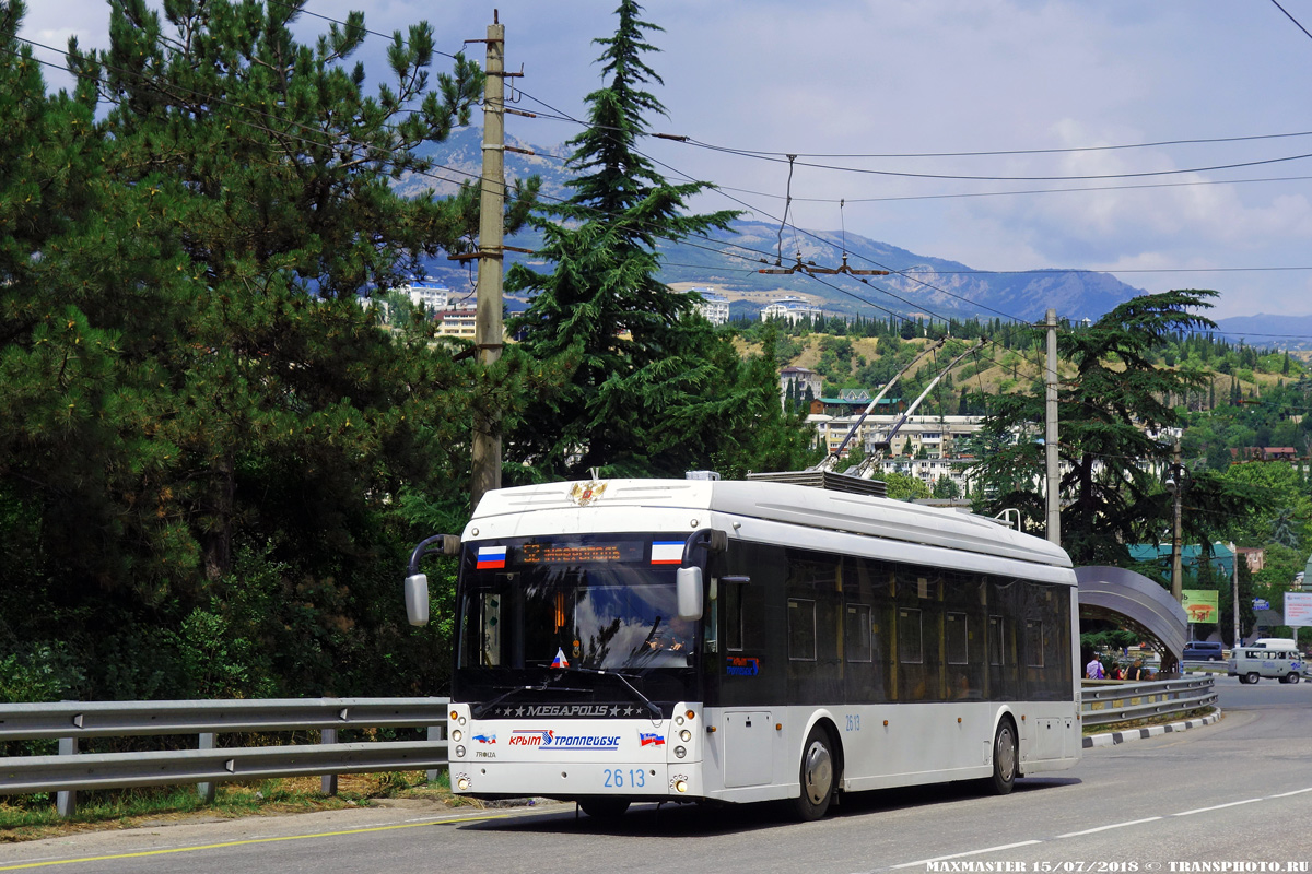 Крымский троллейбус, Тролза-5265.05 «Мегаполис» № 2613