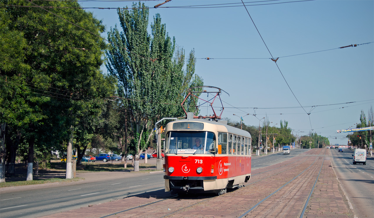 Мариуполь, Tatra T3SUCS № 713