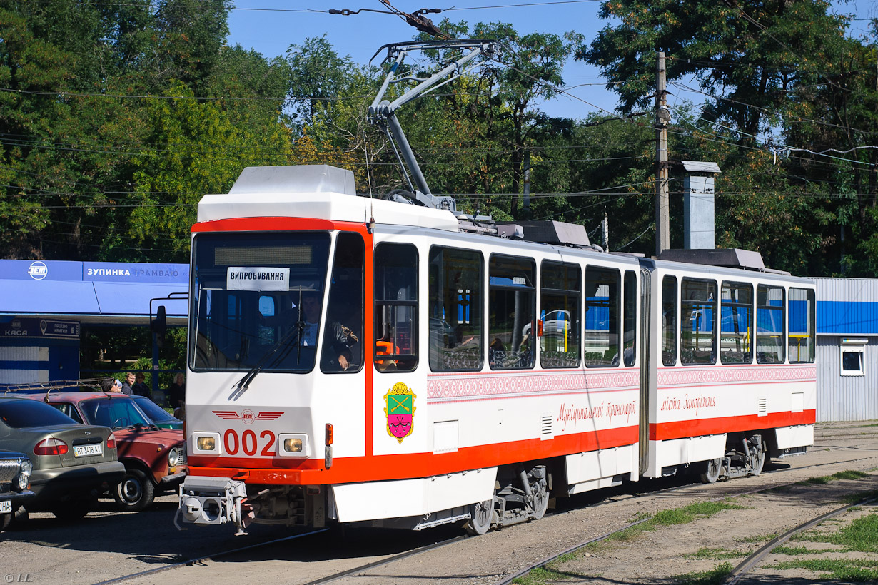 Запорожье, Tatra KT4DtM № 002