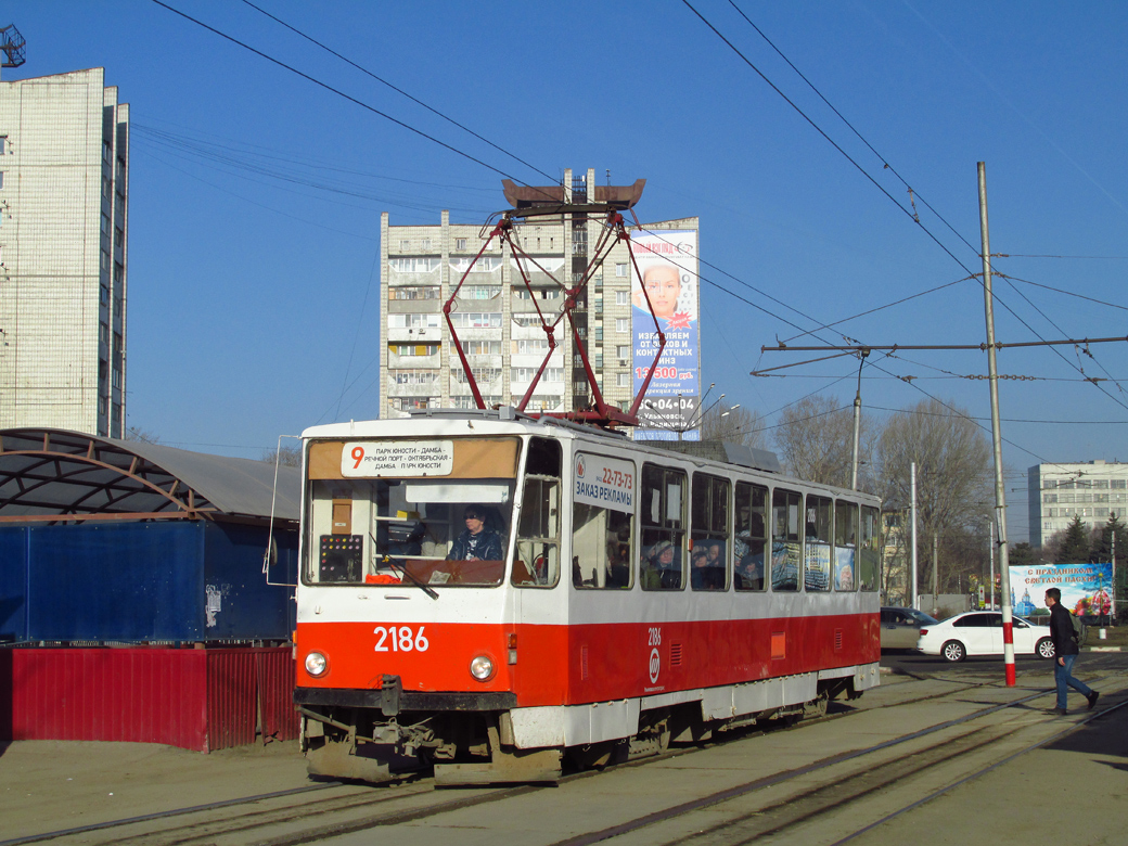 Ульяновск, Tatra T6B5SU № 2186