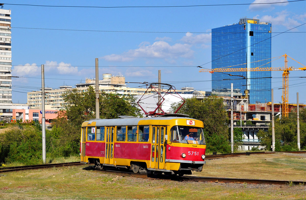 Волгоград, Tatra T3SU № 5751