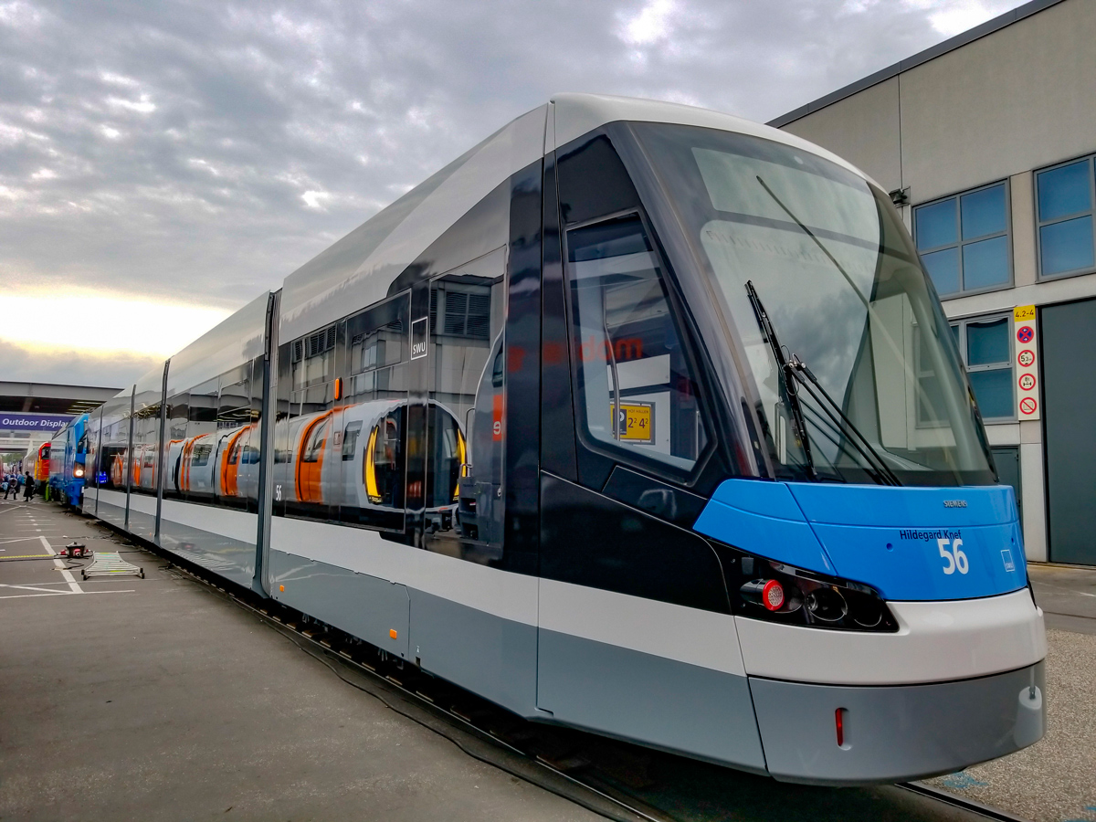 Ульм, Siemens Avenio M № 56; Берлин — InnoTrans 2018