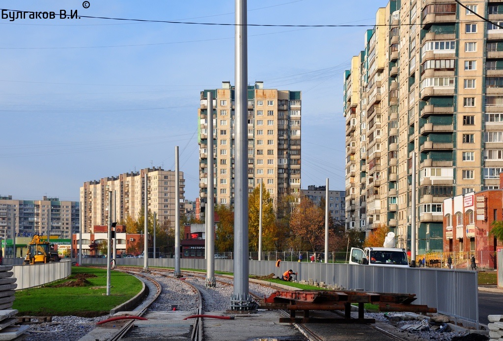 Санкт-Петербург — Ремонты; Санкт-Петербург — Трамвайные линии и инфраструктура