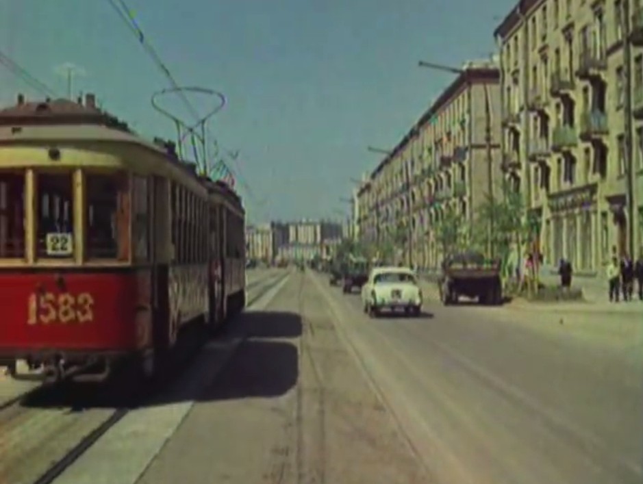 Москва, С № 1583; Москва — Исторические фотографии — Трамвай и Троллейбус (1946-1991)