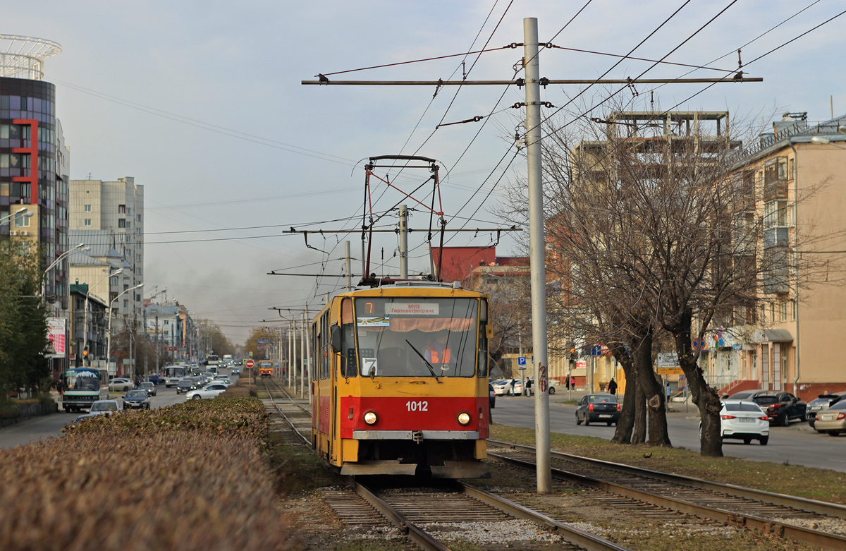 Барнаул, Tatra T6B5SU № 1012