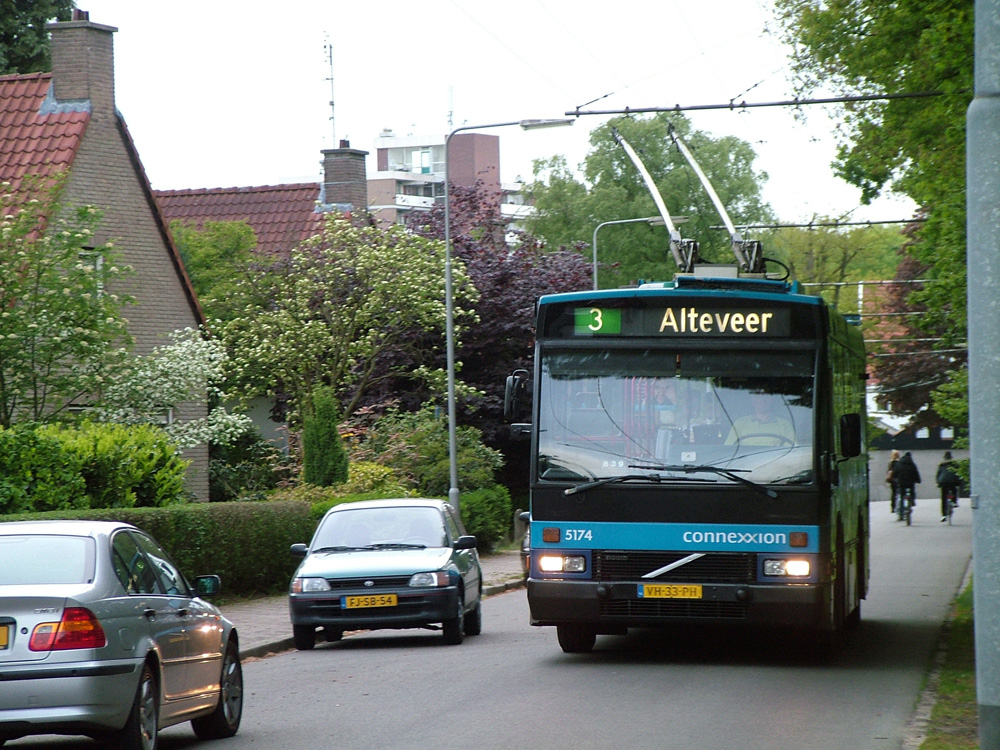 Арнем, Den Oudsten B88 № 5174; Арнем — Старая конфигурация линии на Alteveer