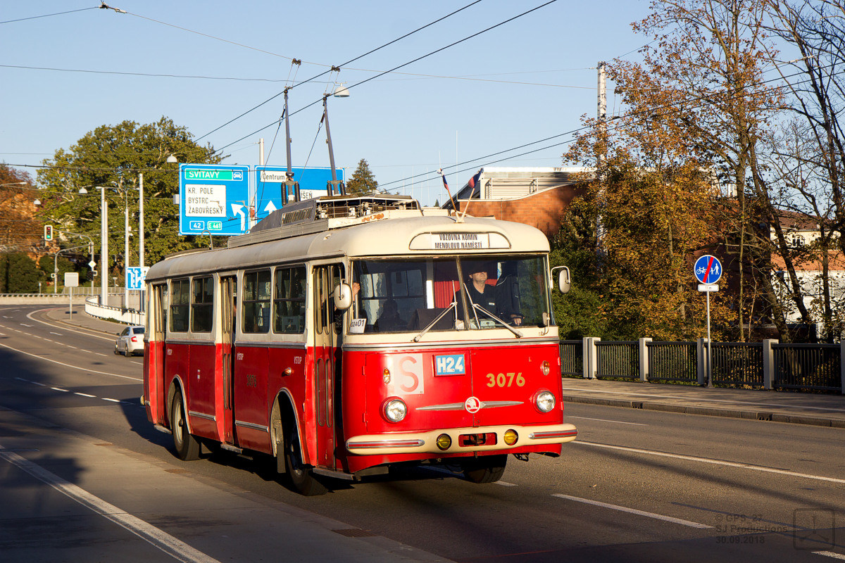Брно, Škoda 9Tr17 № 3076