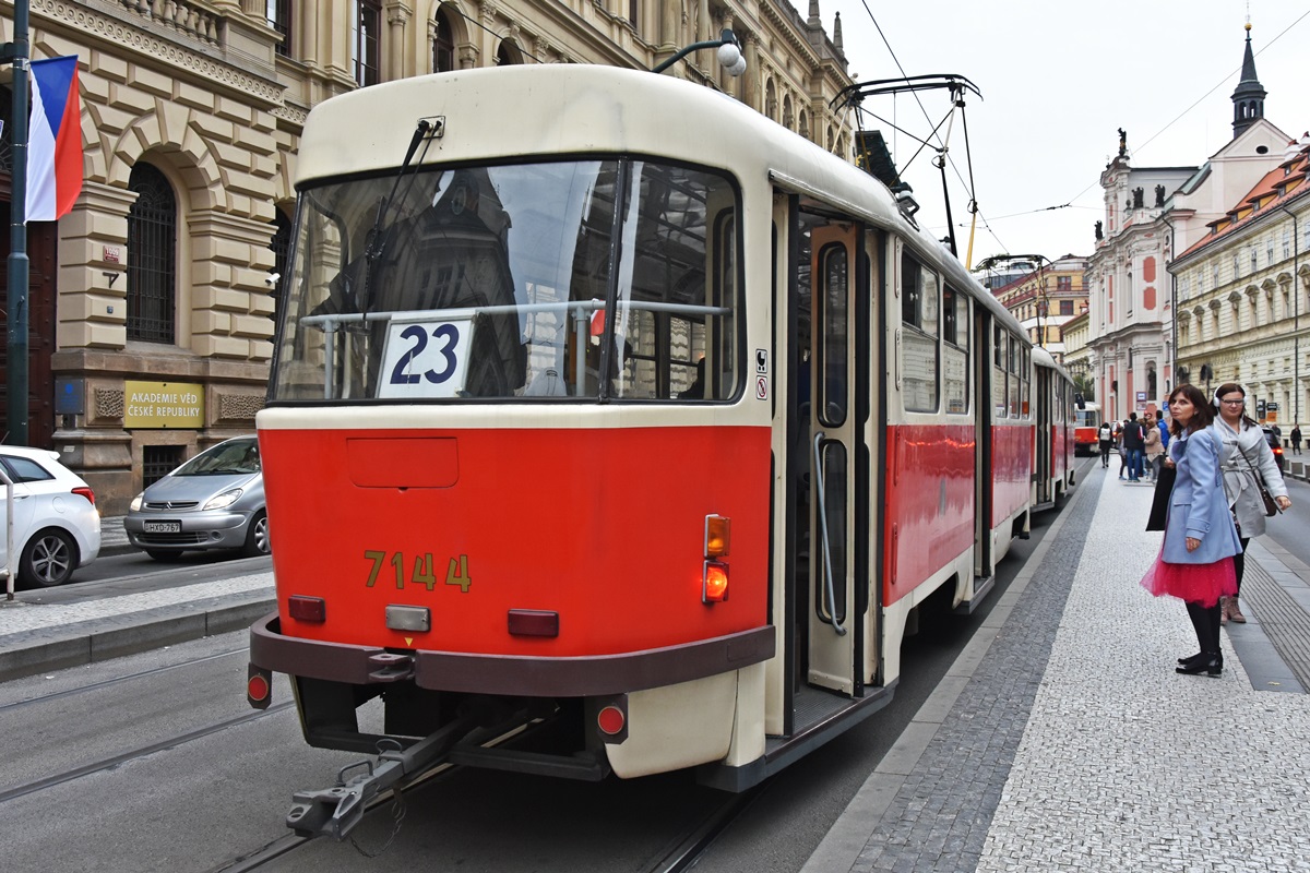 Прага, Tatra T3SUCS № 7144