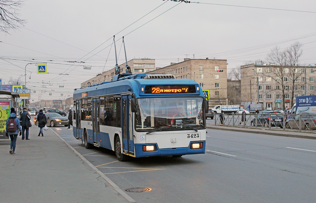 Санкт-Петербург, БКМ 321 № 3423
