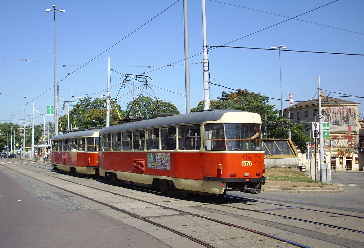 Брно, Tatra T3P № 1576