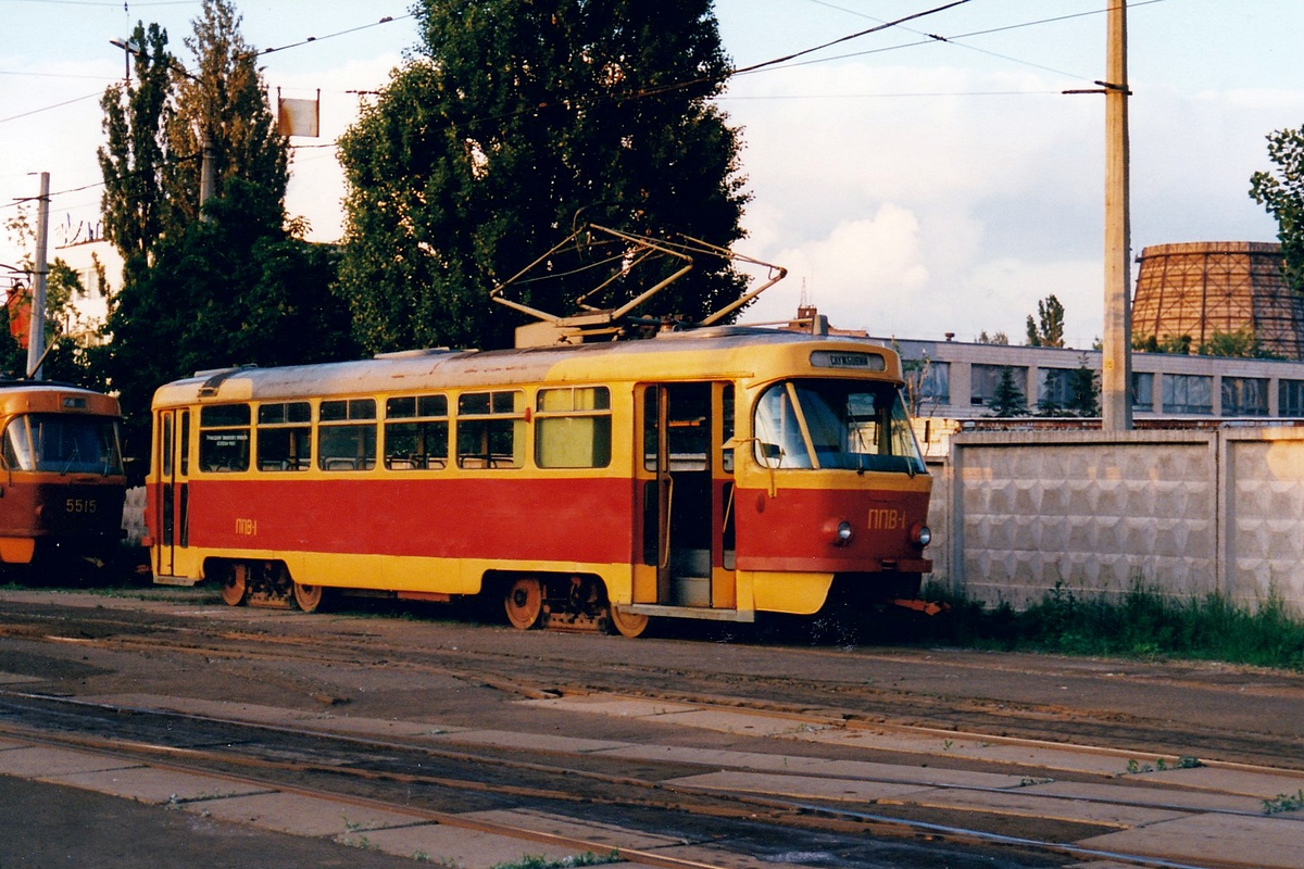 Киев, Tatra T3SU (двухдверная) № ППВ-1; Киев — Исторические фотографии