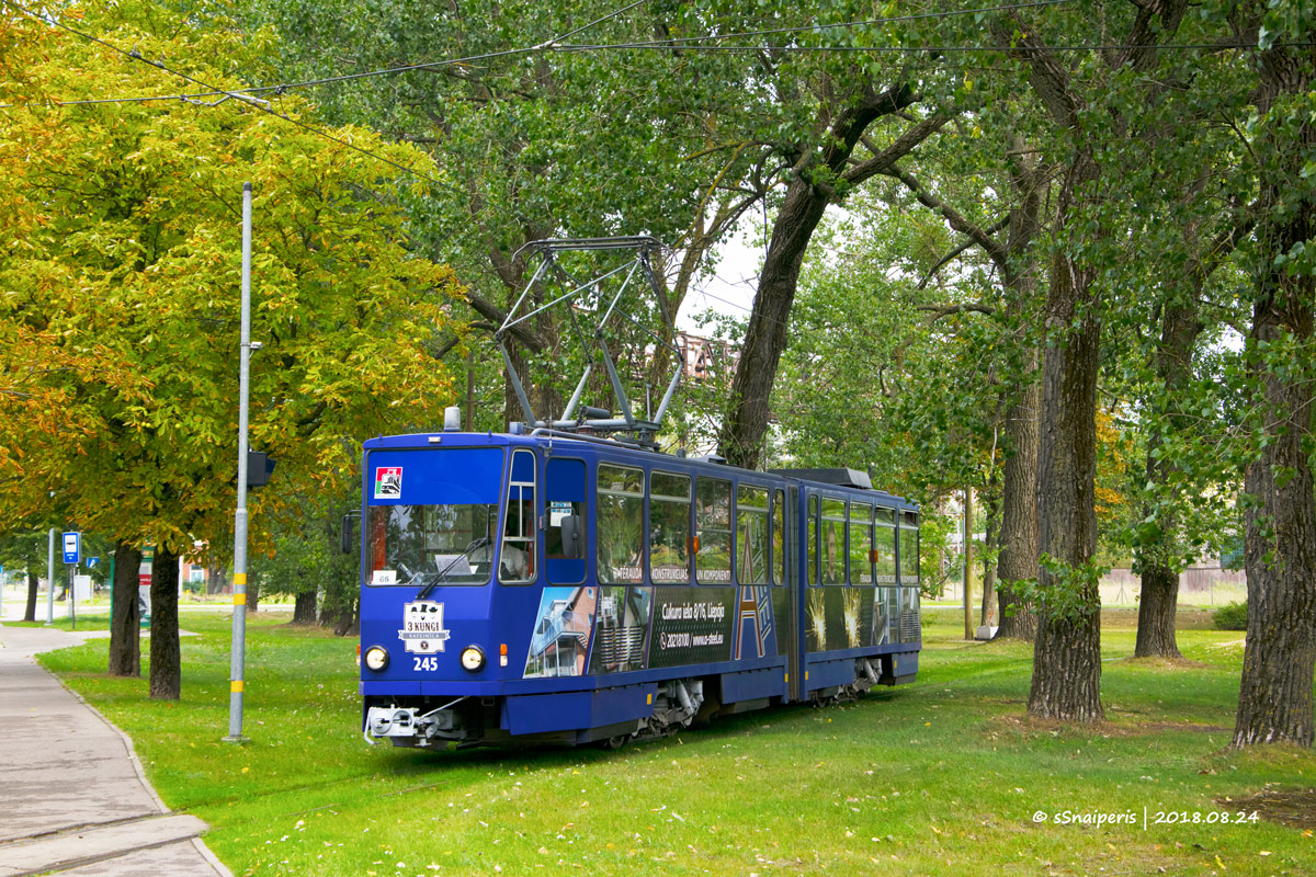 Лиепая, Tatra KT4D № 245